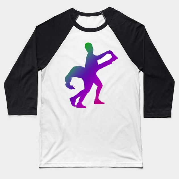 Dancers doing a pose Baseball T-Shirt by artsyreader